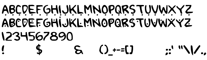 Previzualizare font 2Toon2