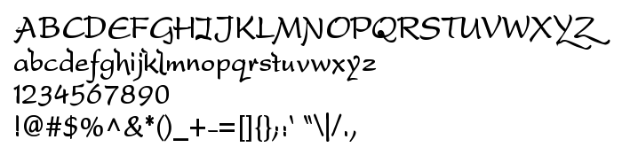 Previzualizare font DreamerOne Bold