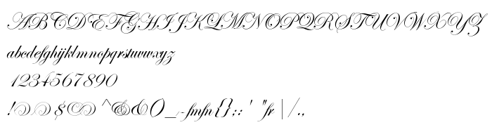 Previzualizare font Esenin script Two