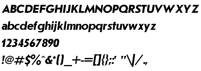 Previzualizare font Journal SansSerif Bold Italic:001.001