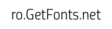 Font Titillium Light Upright